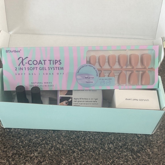 BTArtbox X-Coat Tips Gel Nail Kit - Picture 3 of 3